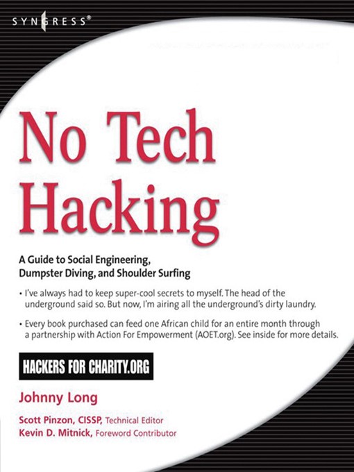 Title details for No Tech Hacking by Johnny Long - Available